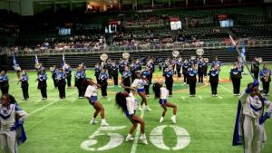 Fort Lauderdale High School’s Thee Sound of the South performing at the Watsco Center.