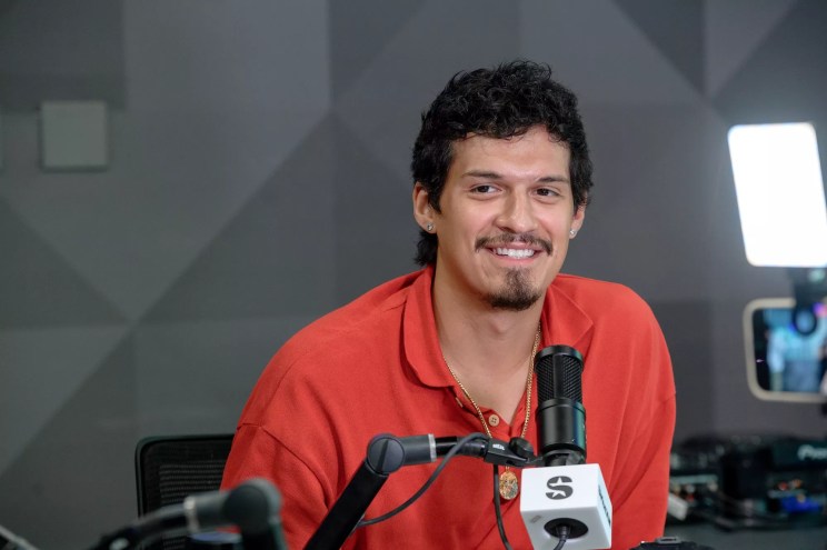 Omar Apollo at SiriusXM Studios in Miami Beach