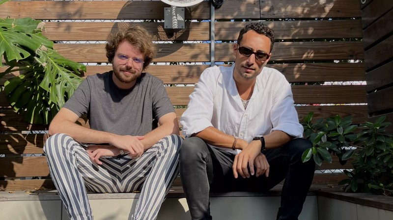 Portrait of Jamie Bolin and Duck Romero