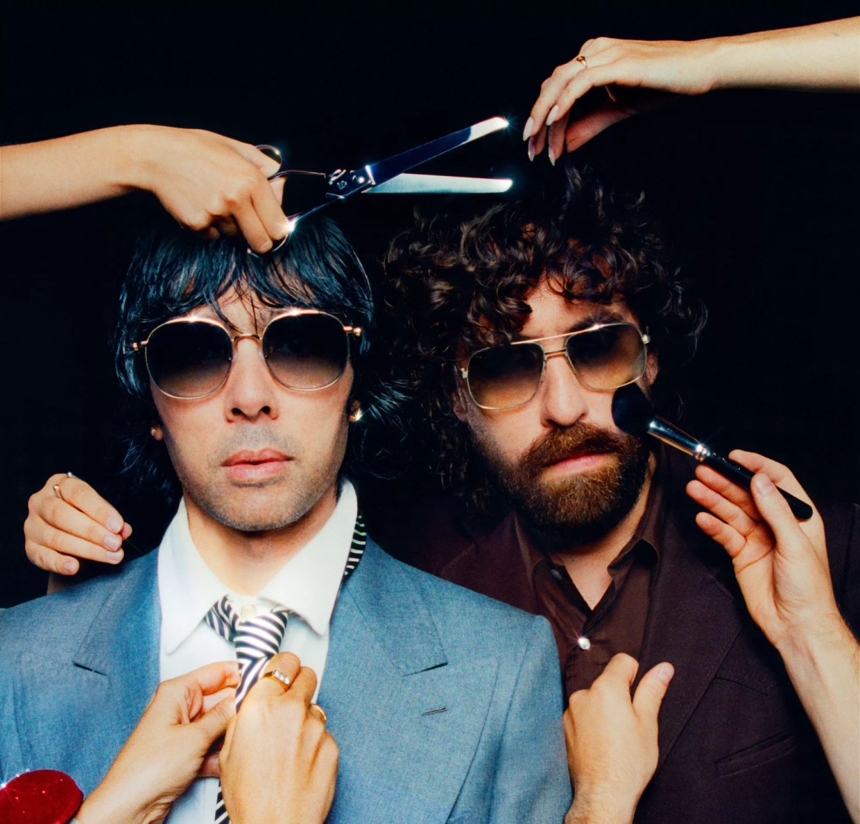 Portrait of Xavier de Rosnay and Gaspard Augé of Justice