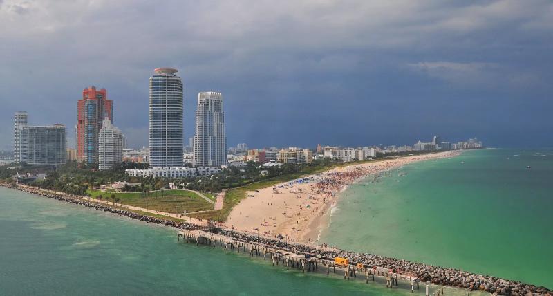 the coast and a beach in Florida