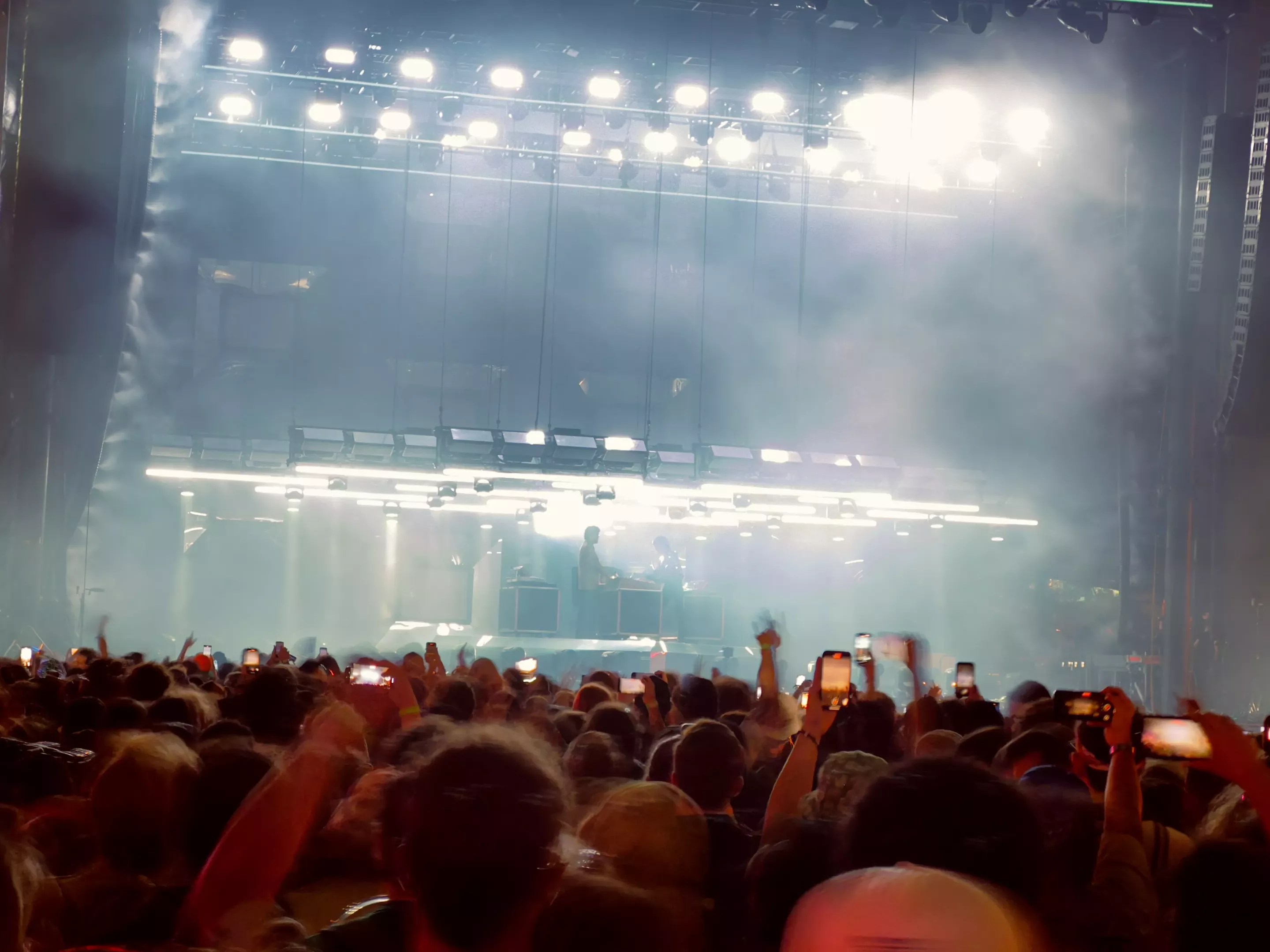 Justice performing at III Points Miami on October 19, 2024