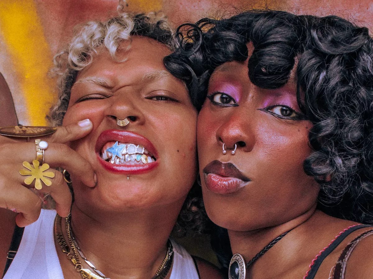 Two patrons at a Masisi party