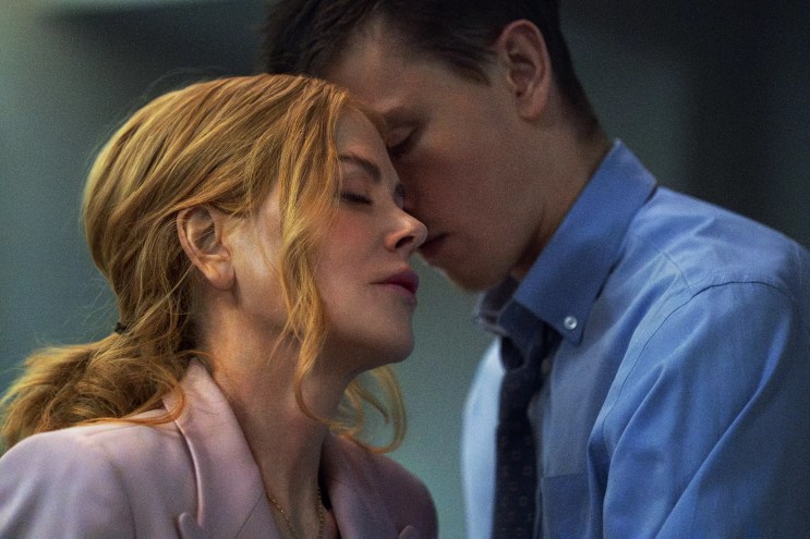 Still of Nicole Kidman and Harris Dickinson in Babygirl