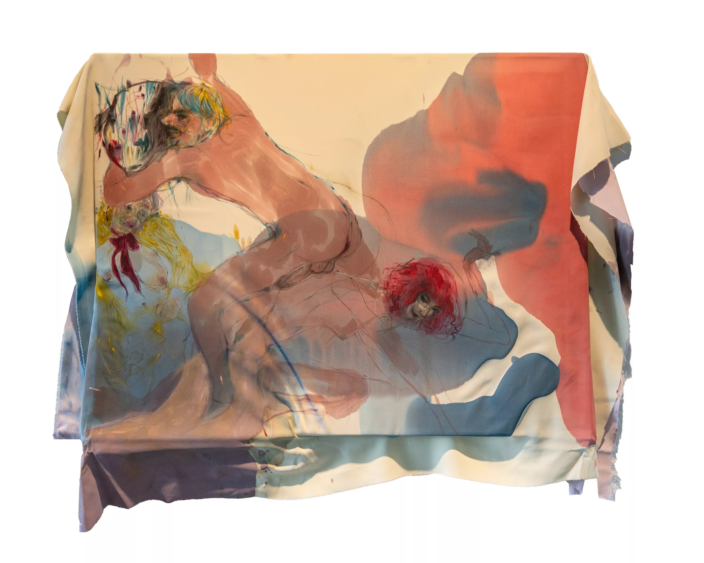 Abstract painting by Kai Althoff