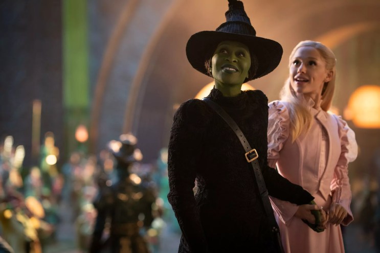 Still of Cynthia Erivo and Ariana Grande in Wicked