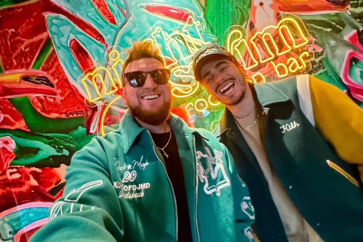 Portrait of Carlos Hernandez and Max Manticof