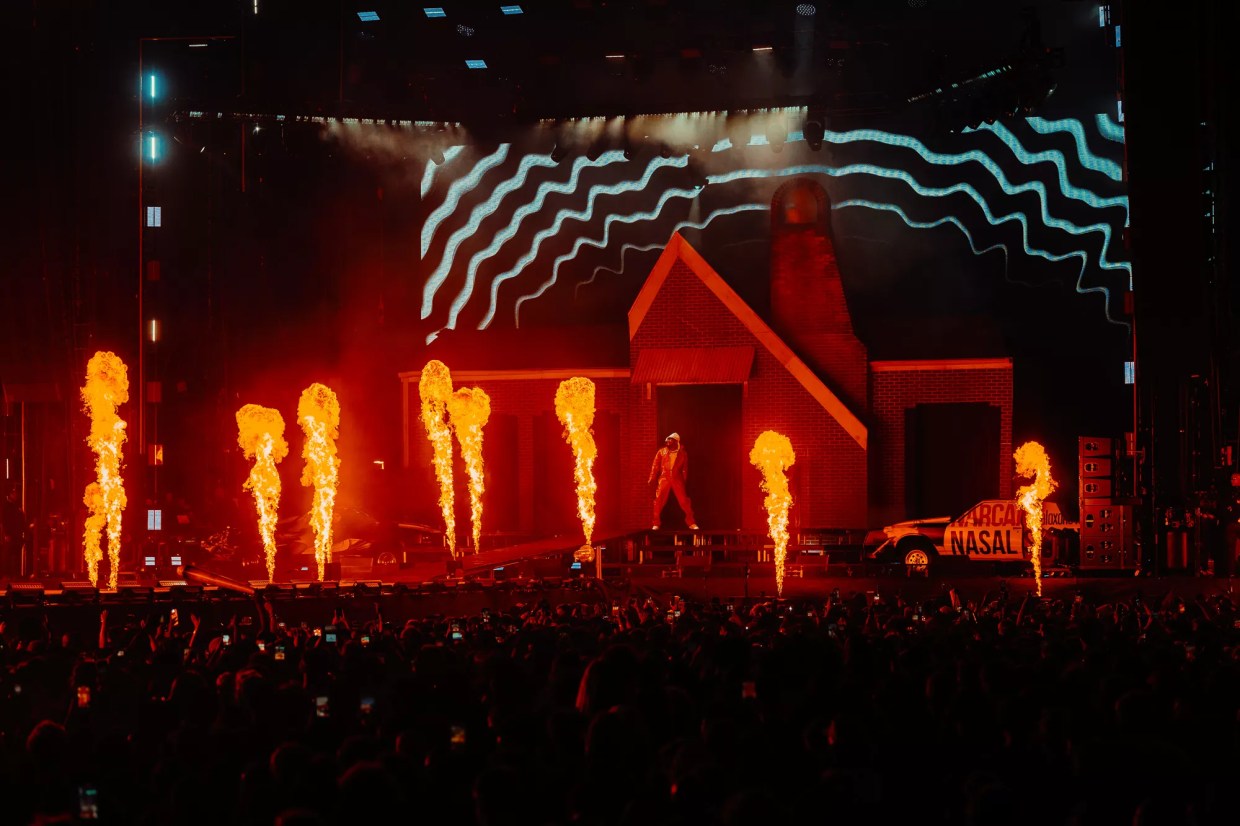 Future on stage at Rolling Loud Miami 2024