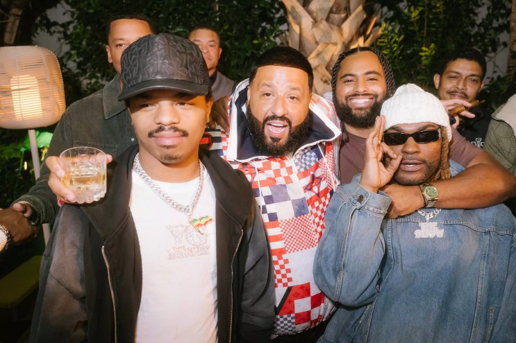 DJ Khaled at the opening reception for the We The Best Foundation x Jordan Golf Classic at Casadonna in Miami