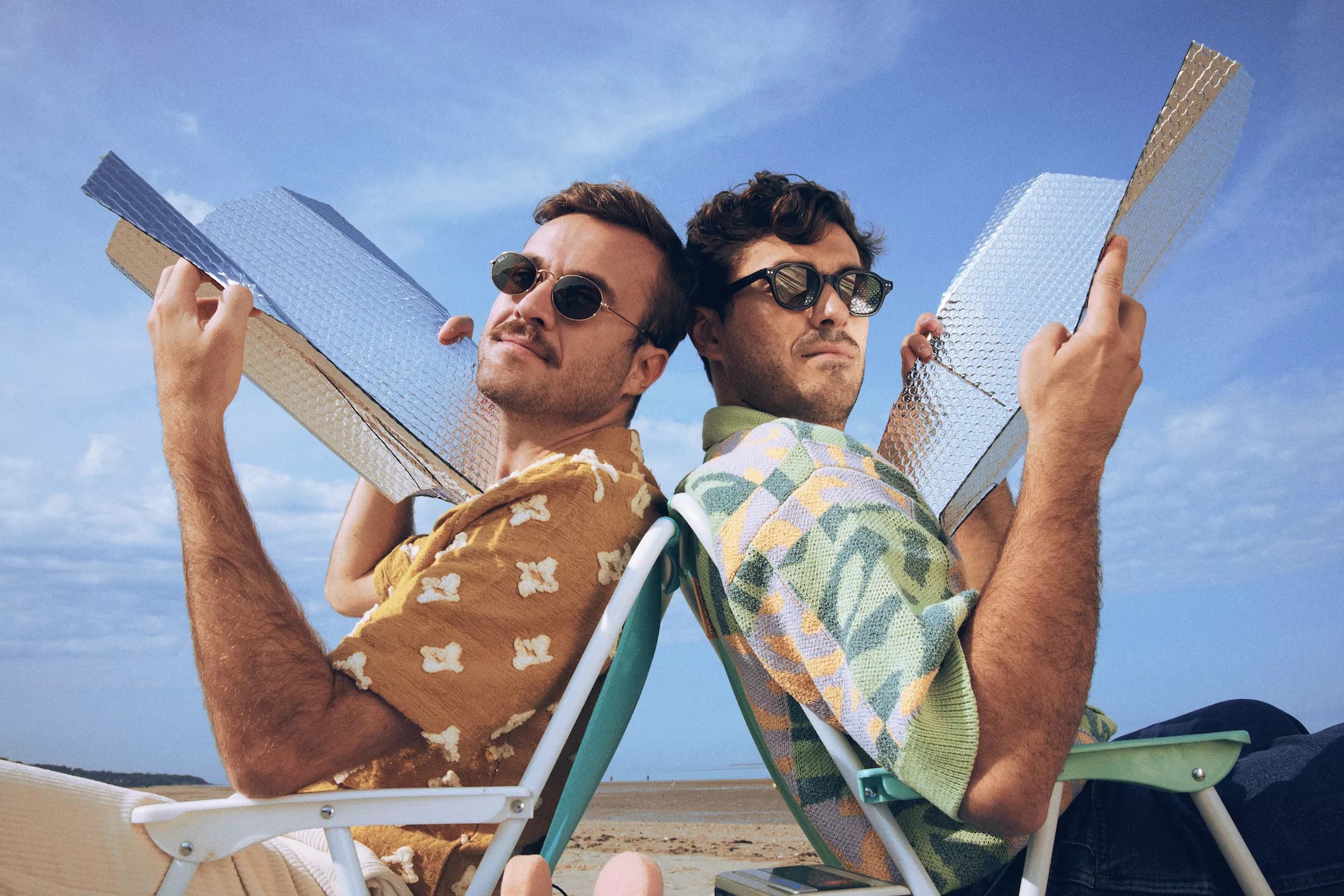 Portrait on Bon Entendeur members Arnaud Bonet and Pierre Della Monica