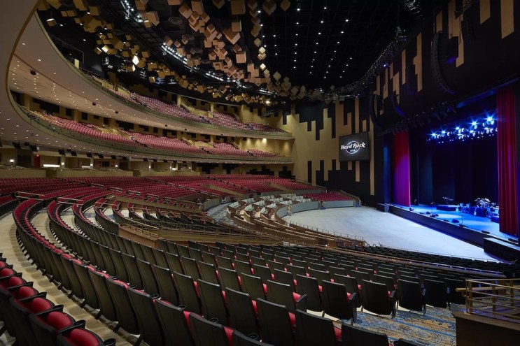 Interior view of Hard Rock Live at the Seminole Hard Rock Hotel & Casino in Hollywood