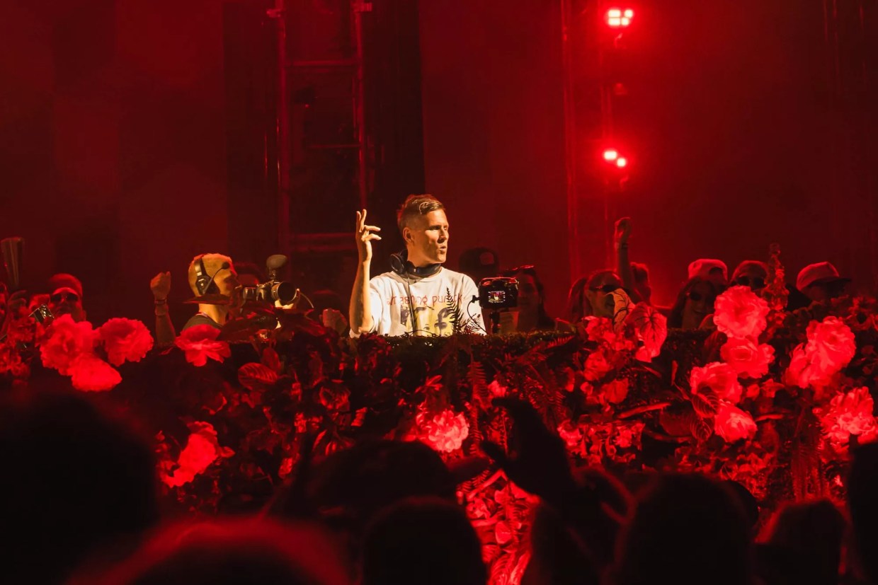 Kaskade on stage at We Belong Here Miami