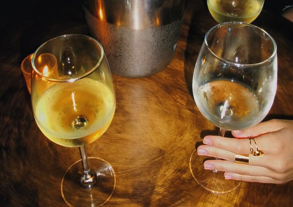 wine glasses