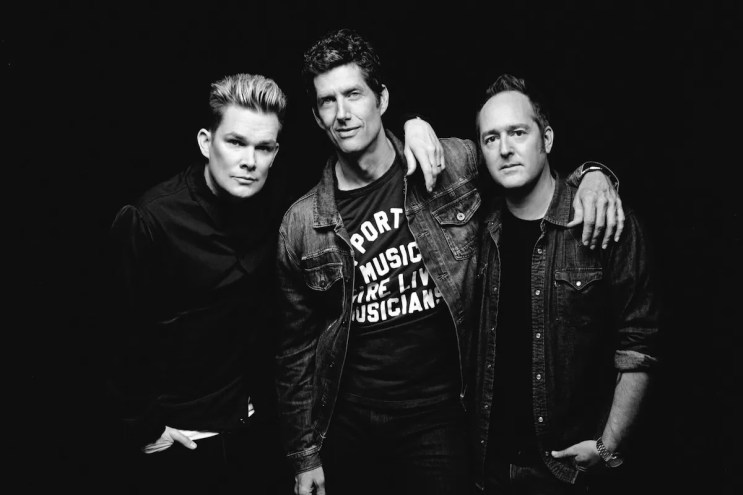 Portrait of Kevin Griffin of Better Than Ezra, Emerson Hart of Tonic, and Mark McGrath of Sugar Ray