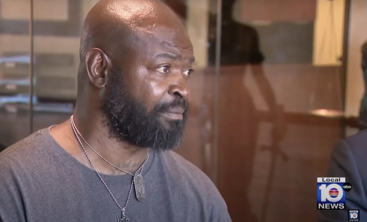 Donald Armstrong, 48, who was shot six times by a Miami police officer while experiencing a mental health crisis last year.