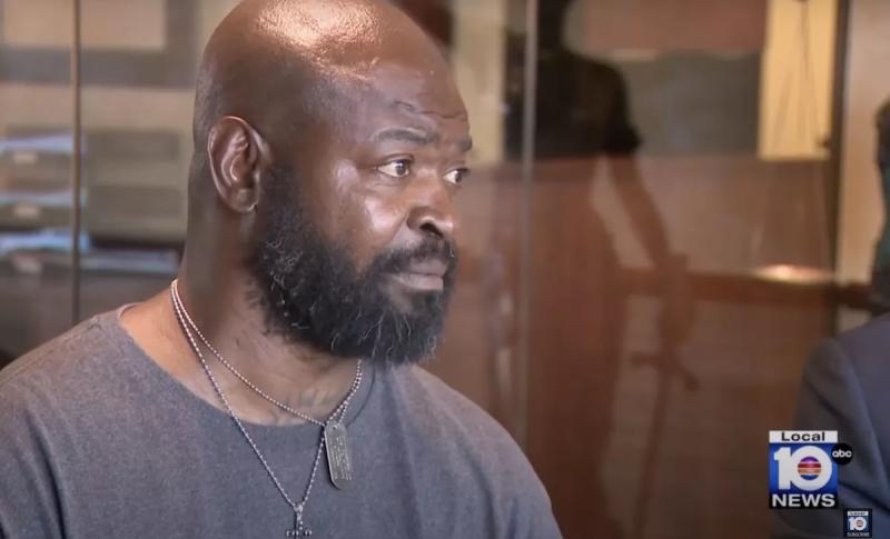 Donald Armstrong, 48, who was shot six times by a Miami police officer while experiencing a mental health crisis last year.