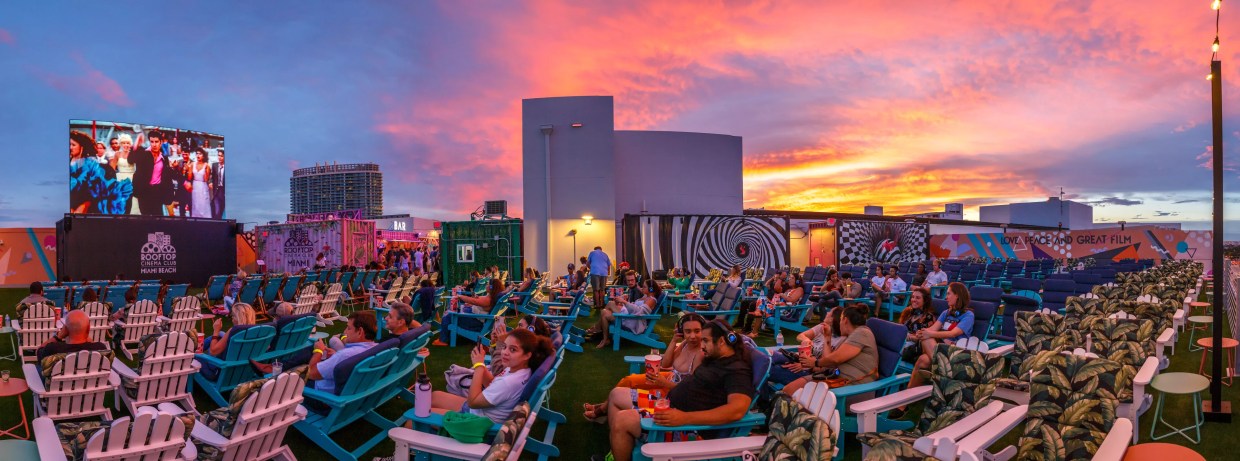 Three Years In, Rooftop Cinema Club South Beach Is Still DIY – With Some Upgrades