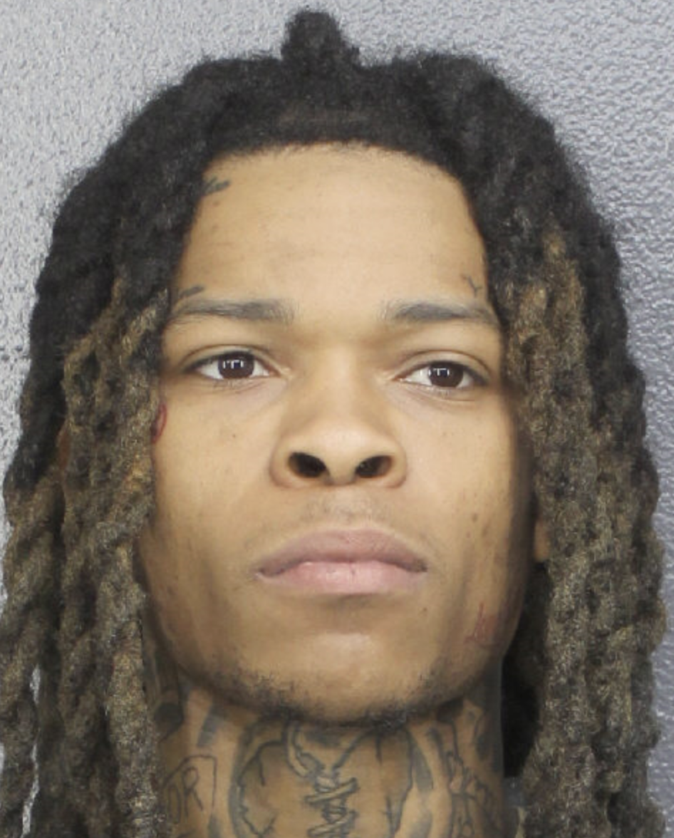 Close-up portrait of rapper YNW Bortlen.